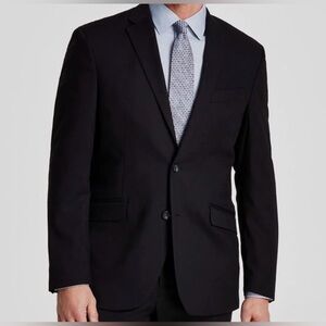 Kenneth Cole Reaction Mens Slim Fit Flex Techni-Cole 2-Piece Suit Jacket Pants